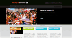 Desktop Screenshot of estampasperuanas.org